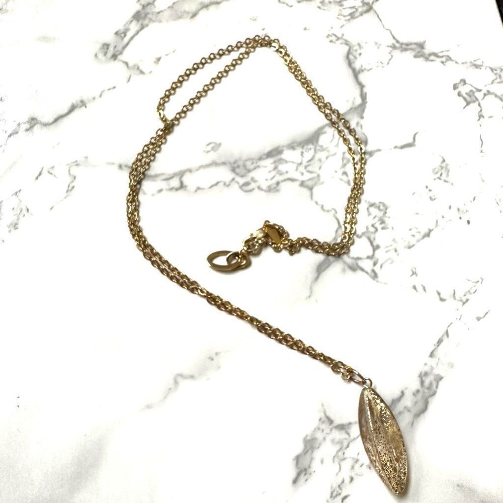 Rachel Roy gold bead pendant necklace